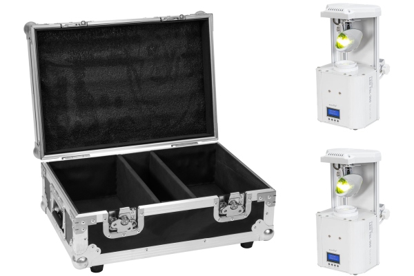 Set 2x LED TSL-350 Scan COB white + Case Set 2x LED TSL-350 Scan COB white + Case