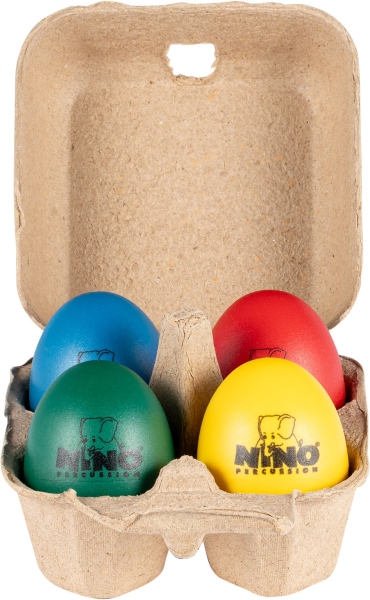 Nino Percussion Egg Shaker Box - 4 pcs NINOSET20