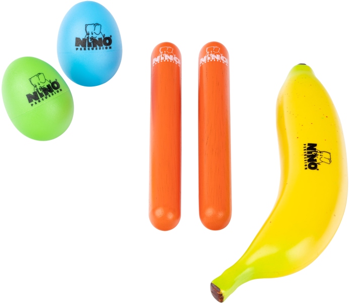 Nino Percussion Kids Mixed Rhythm Set - 4 Pcs.