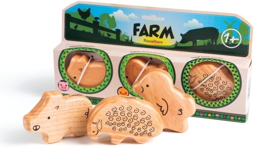 Campanilla Percussion Set farm 3 Pcs