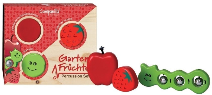Campanilla Percussion Set Garden Friends 3 Pcs
