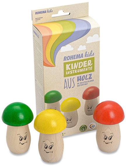 Rohema Mushroom Shaker Set of 3