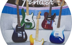 Set Suport de Pahare Fender Guitars Coasters 4-Pack Multi-Color Leather