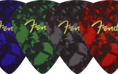 Set Suport de Pahare Fender Pick Shape Logo Coasters 4-Pack Multi-Color