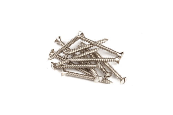 Fender Pure Vintage Slotted Telecaster Neck Mounting Screws Nickel