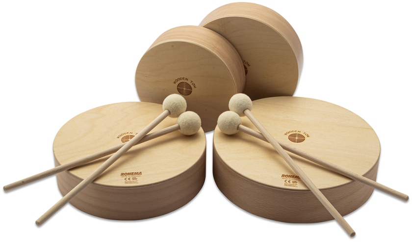 Rohema Wooden Tom Set Natural