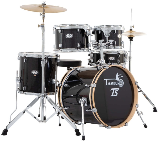 Tamburo T5 Standard Black Sparkle