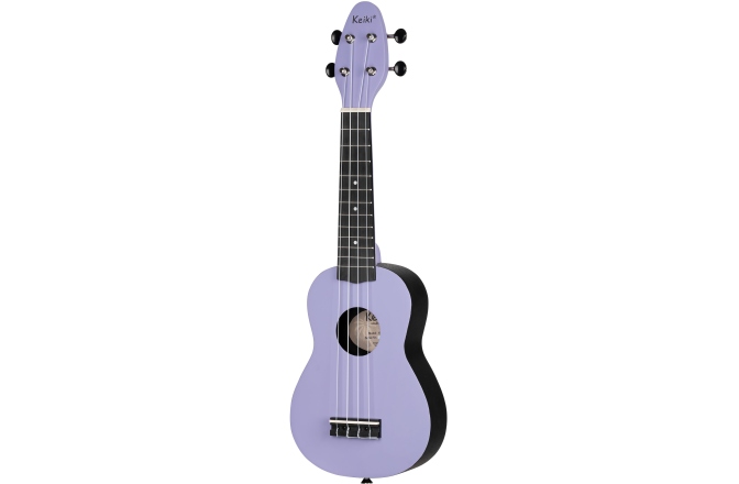 Set ukulele sopran Ortega KEIKI K2 Series Ukulele Set 4 String ''Lavender Field" - incl. Gymbag/H-Tuner/5 Picks/Strap