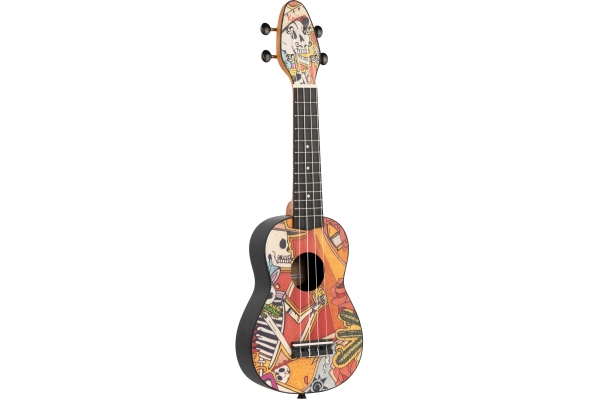 Ortega KEIKI Ukulele Set ''El Muerto