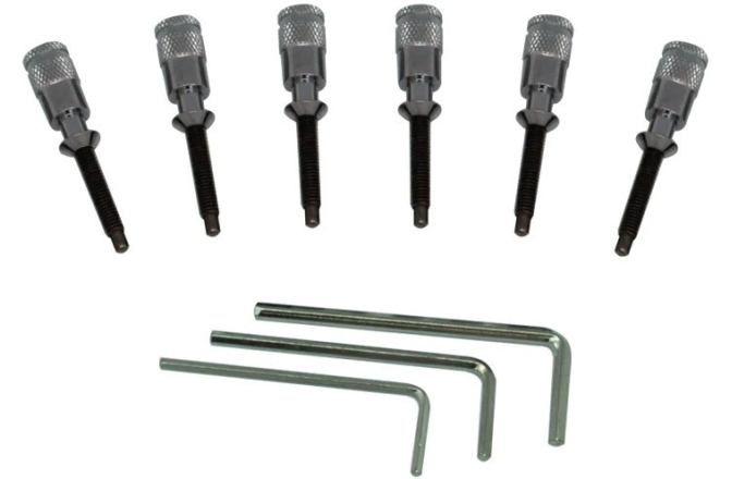 Set unelte si piese sistem tremolo Floyd Rose  FRHPBNP - Hollow Point Intonation System - Black Nickel