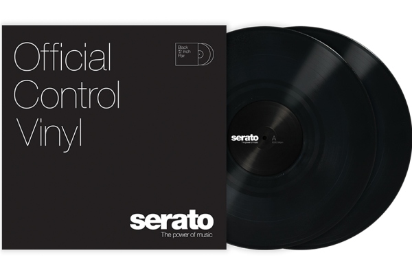 Serato Control Vinyl 2x12 - Black Serato Control Vinyl 2x12 - Black