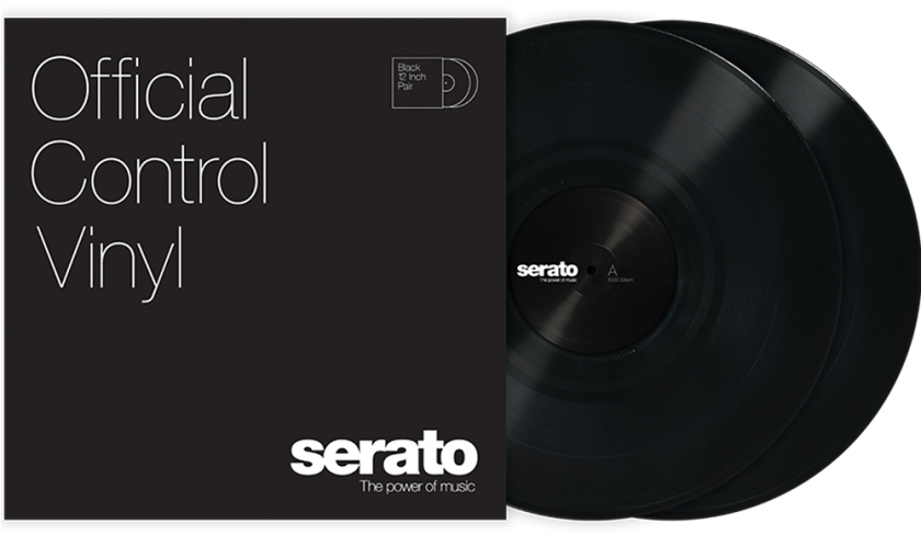 Serato Control Vinyl 2x12 - Black