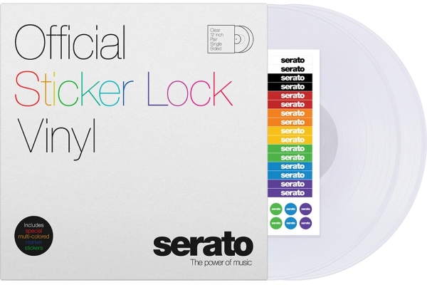 Serato Sticker Lock Control Vinyl 2x12 Serato Sticker Lock Control Vinyl 2x12