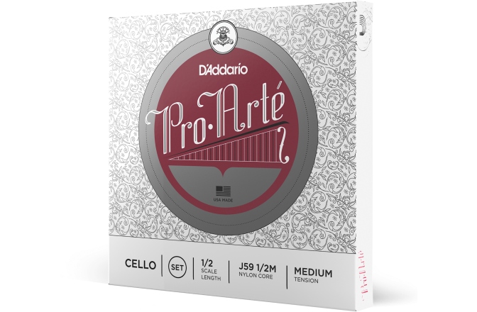 Set violoncel 1/2 Daddario Pro-Arte Cello String Set 1/2 Scale MT