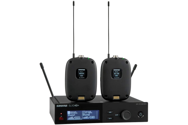 SLXD14D+ Dual Wireless Bodypack System