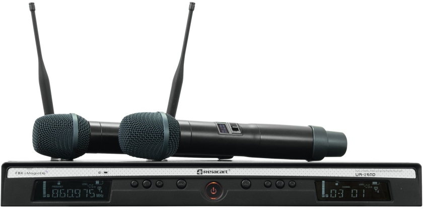 Relacart UR-260D 2-Channel UHF System