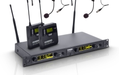 Set wireless dual headset LD Systems WIN 42 BPH2 Dual