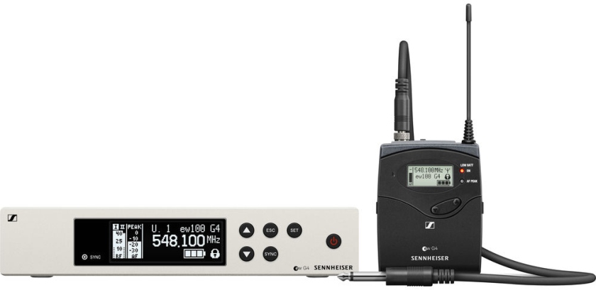 Set wireless pentru instrumente Sennheiser EW 100 G4-CI1 B-Band