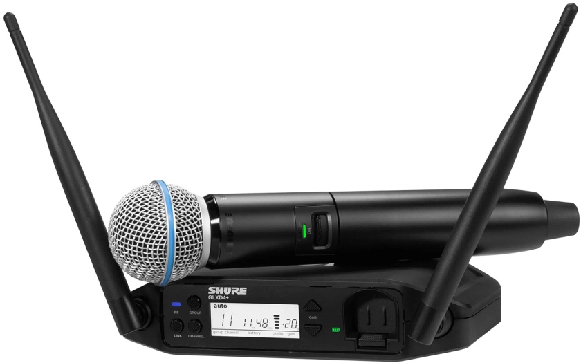 Shure GLXD24+/B58