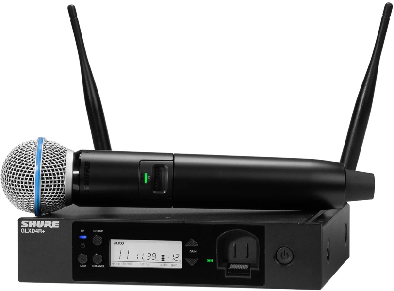 Shure GLXD24R+/B58