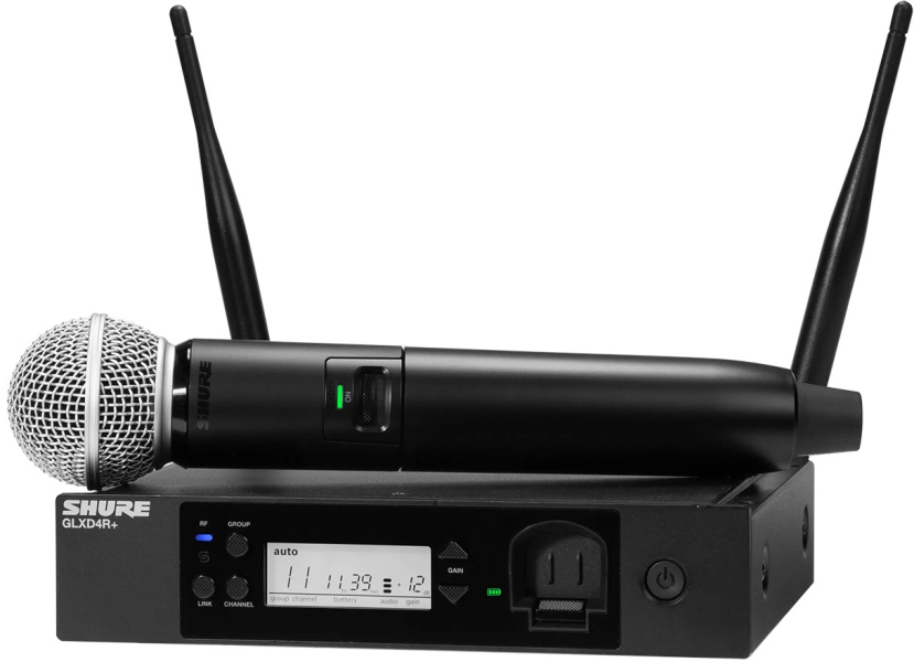 Shure GLXD24R+/SM58