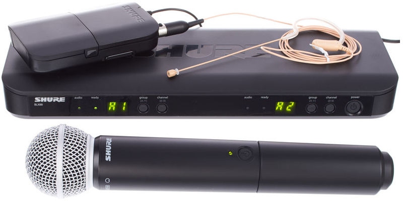 Shure BLX1288 / MX53 Combo