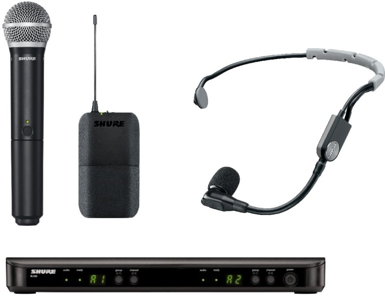 Shure BLX1288 / SM35 Combo