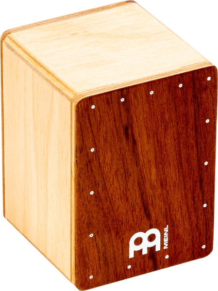 Meinl Mini Cajon Shaker Ovangkol Frontplate - Natural Body