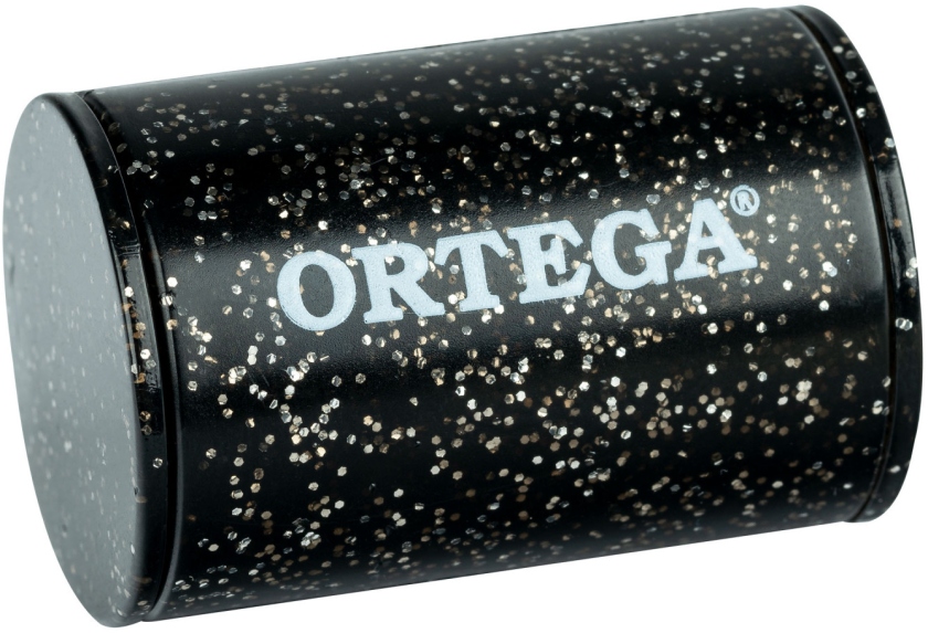 Ortega Finger Shaker Black / Silver Sparkle