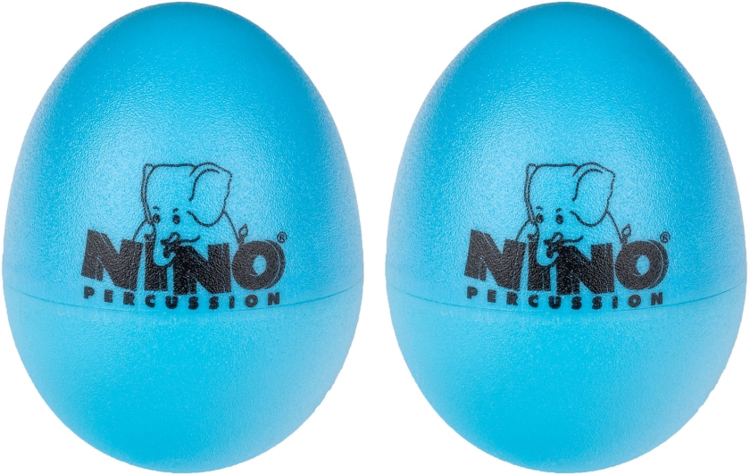 Nino Percussion Egg Shaker Pair - sky-blue