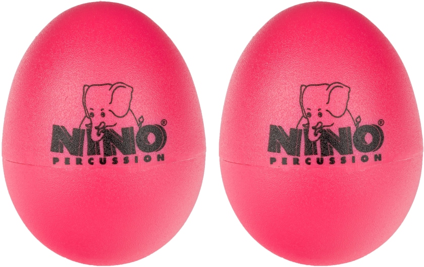 Nino Percussion Egg Shaker Pair - strawberry pink