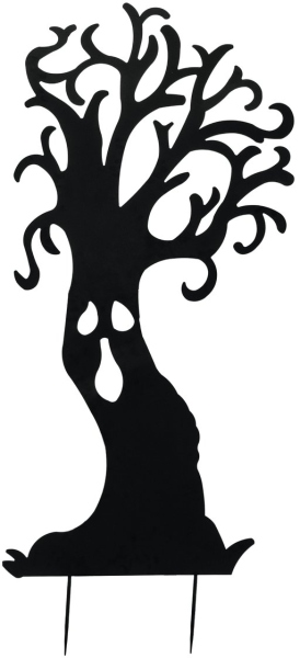 Europalms Silhouette Metal Ghost Tree, 150cm