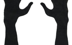 Siluetă mâini Europalms Silhouette Arms, 40cm