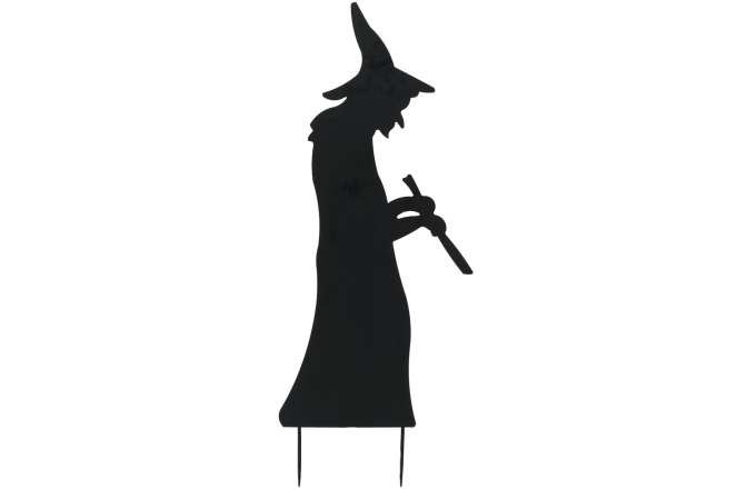 Siluetă vrăjitoare Europalms Silhouette Metal Witch with Spoon, 110cm