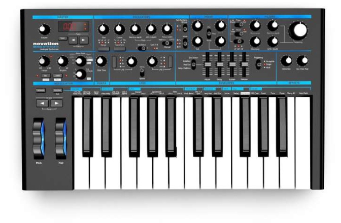 Sintetizator analogic Novation Bass Station II