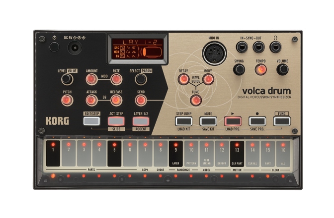 Sintetizator digital de percuție Korg Volca Drum