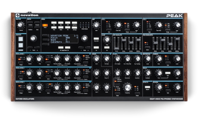 Sintetizator polifonic Novation Peak