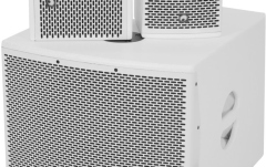 Sistem audio 2.1 Omnitronic Set MOLLY-12A Subwoofer active + 2x MOLLY-6 Top 8 Ohm, white
