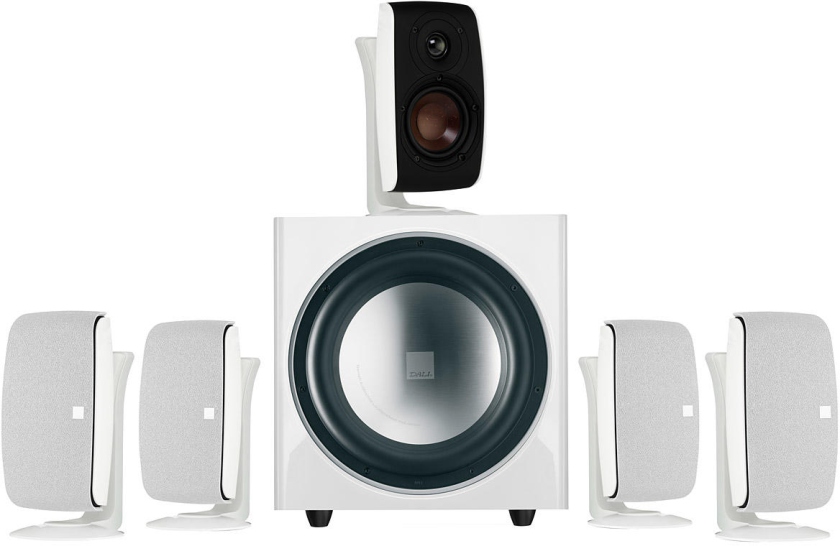 DALI SUB E-9F WHITE SATIN