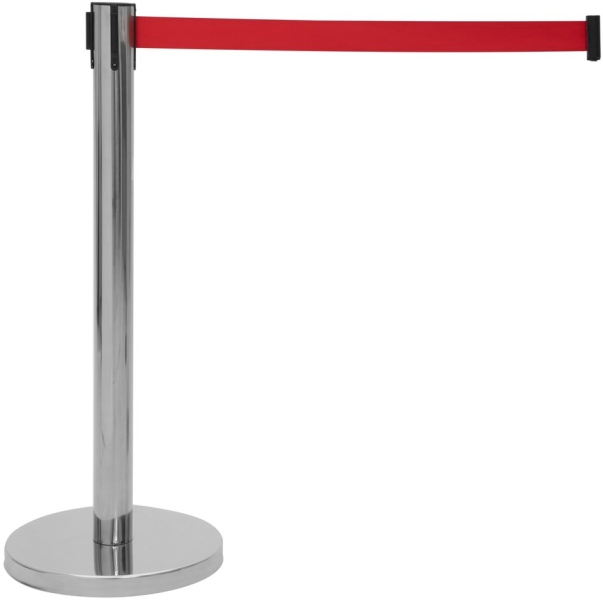 Eurolite Barrier System with Retractable red Belt