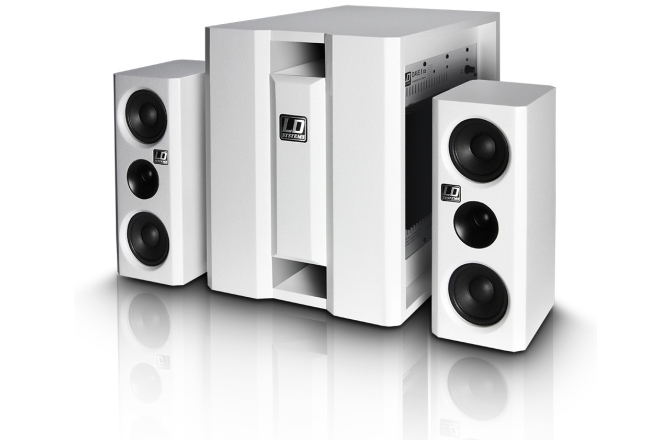 Sistem compact 2.1 PA/Media LD Systems Dave 8 XS White