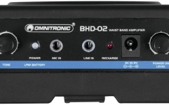 Sistem de amplificare vocală Omnitronic BHD-02 Waistband Amplifier