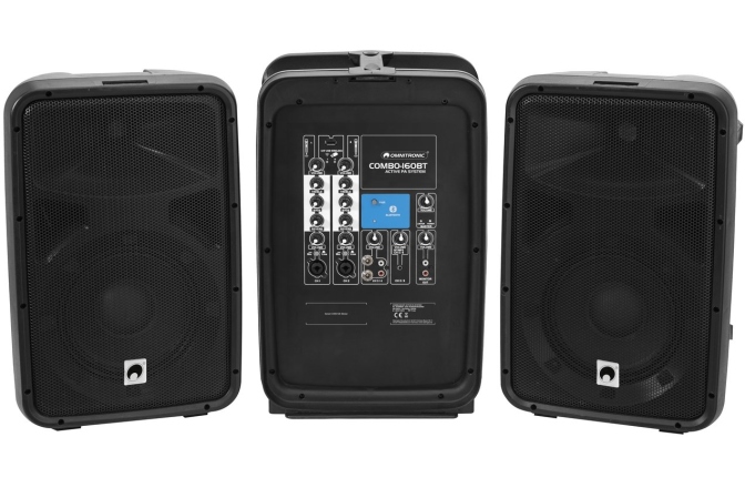 Sistem de boxe active portabile Omnitronic COMBO-160BT Active PA System