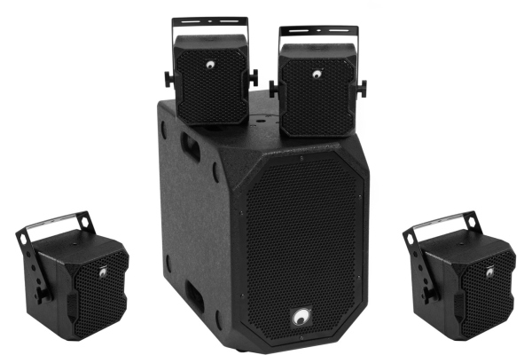 Omnitronic BOB-10A Set 4 Sats