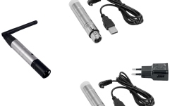 Sistem DMX Wireless Eurolite Set QuickDMX 1x transmitter + 2x AKKU receiver