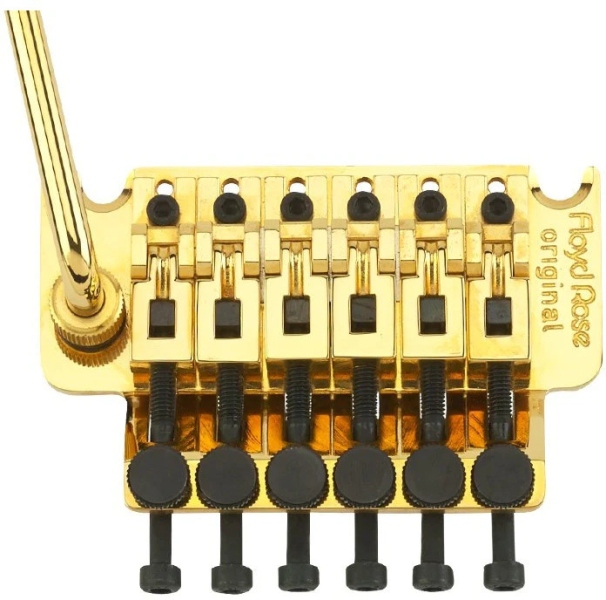 Floyd Rose FRT300LS - Original Tremolo, Lefthand - Satin Gold