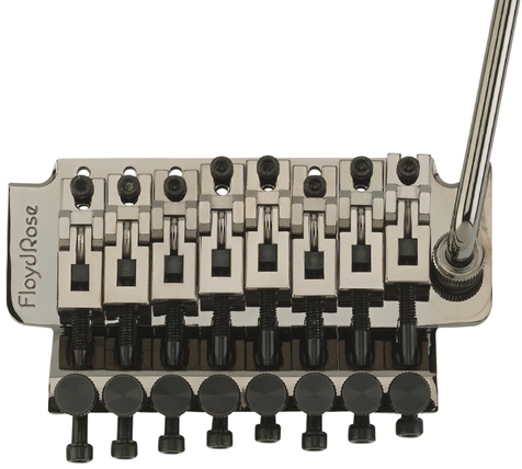 Floyd Rose FRT805000 - 8-String Tremolo System - Black Nickel