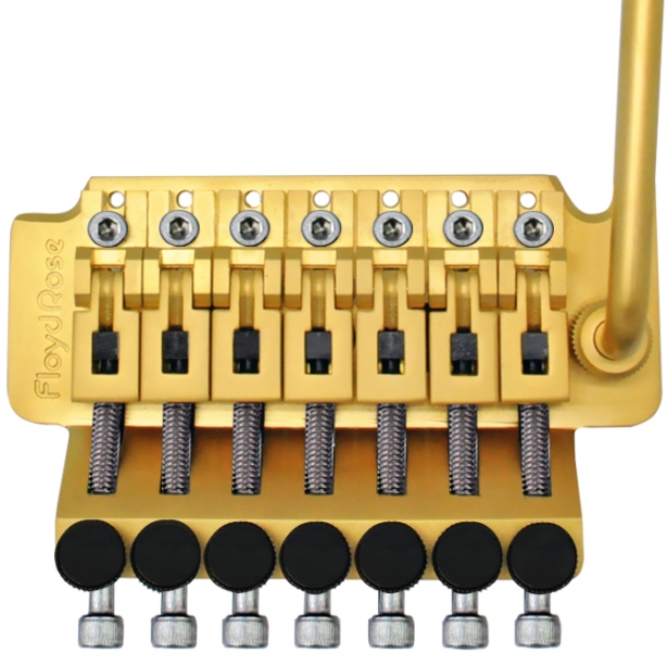 Floyd Rose FRTCS300SSS - Original Hot Rod Series Tremolo System, 7-String - Satin Gold