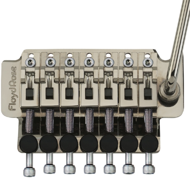 Floyd Rose FRTCS500SS - Original Hot Rod Series Tremolo System, 7-String - Black Nickel