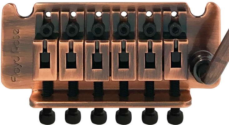 Floyd Rose FRTNFTAB - Non-Fine Tuner Tremolo System - Antique Bronze